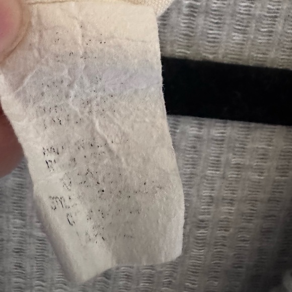 Caution to the Wind Size Large Gray Ribbed Women's Jumpsuit - Picture 4 of 10